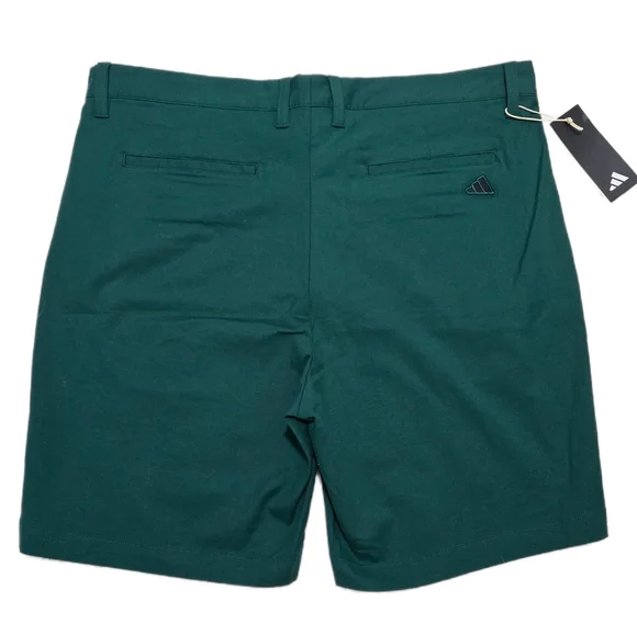 Adidas Men's Green Golf Shorts Go-To 5-Pocket Shorts Size 36 - Picture 2 of 9